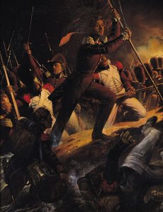 Charles-Amedee-Albert de Savoie, Prins de Carignan leidt de aanval bij het beleg van de Trocadero, 31 augustus 1823